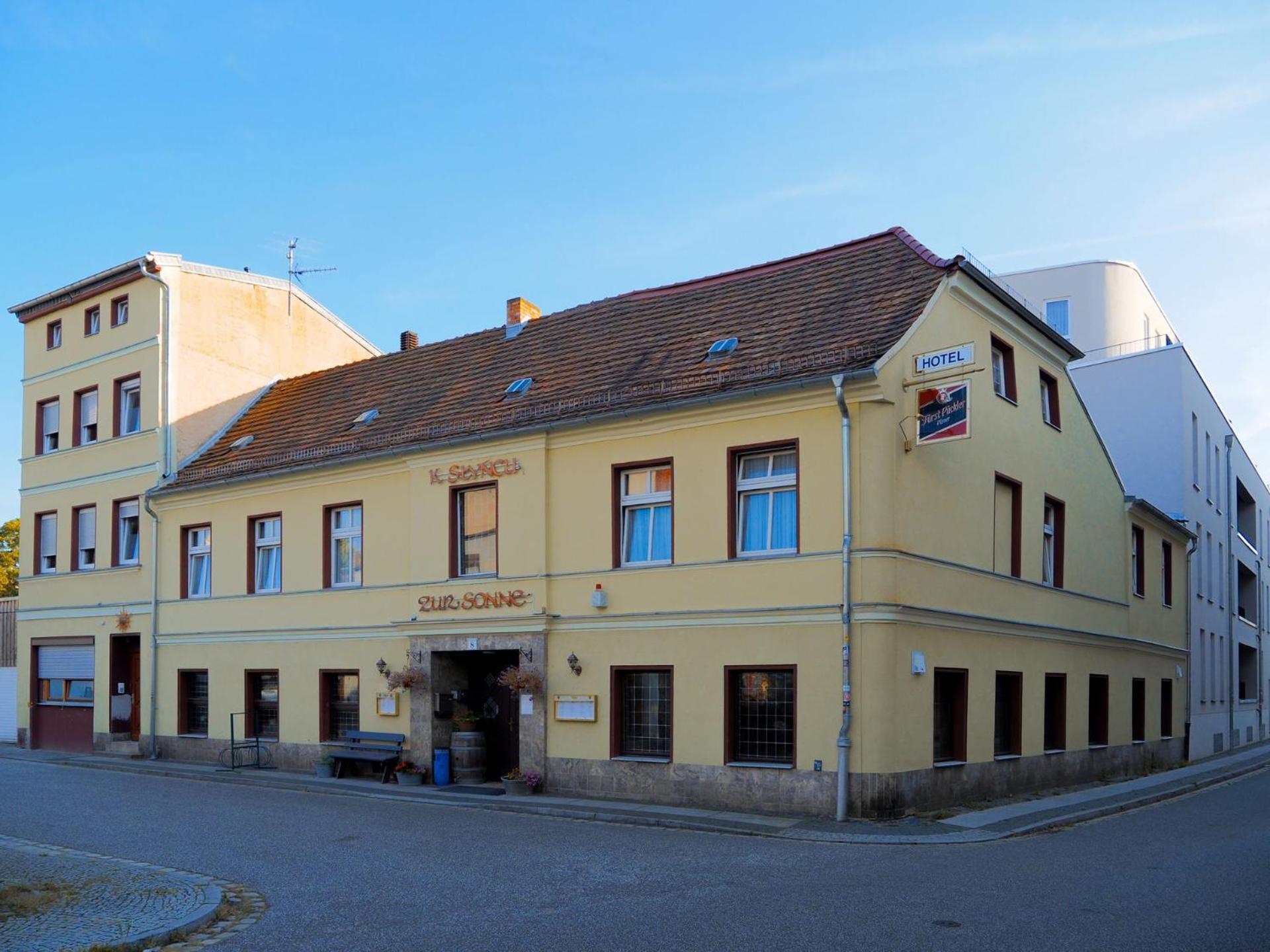 Hotel Zur Sonne Cottbus Exterior foto